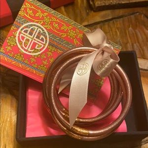 BuDhaGirl Rose Gold Bangles • Never Worn